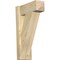 Ekena Millwork Traditional Craftsman Rough Sawn Outlooker, Douglas Fir, 6"W x 14"D x 22"H OUT06X14X22TRA04RDF - alternate 1